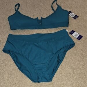 Teal Women's Swim Set